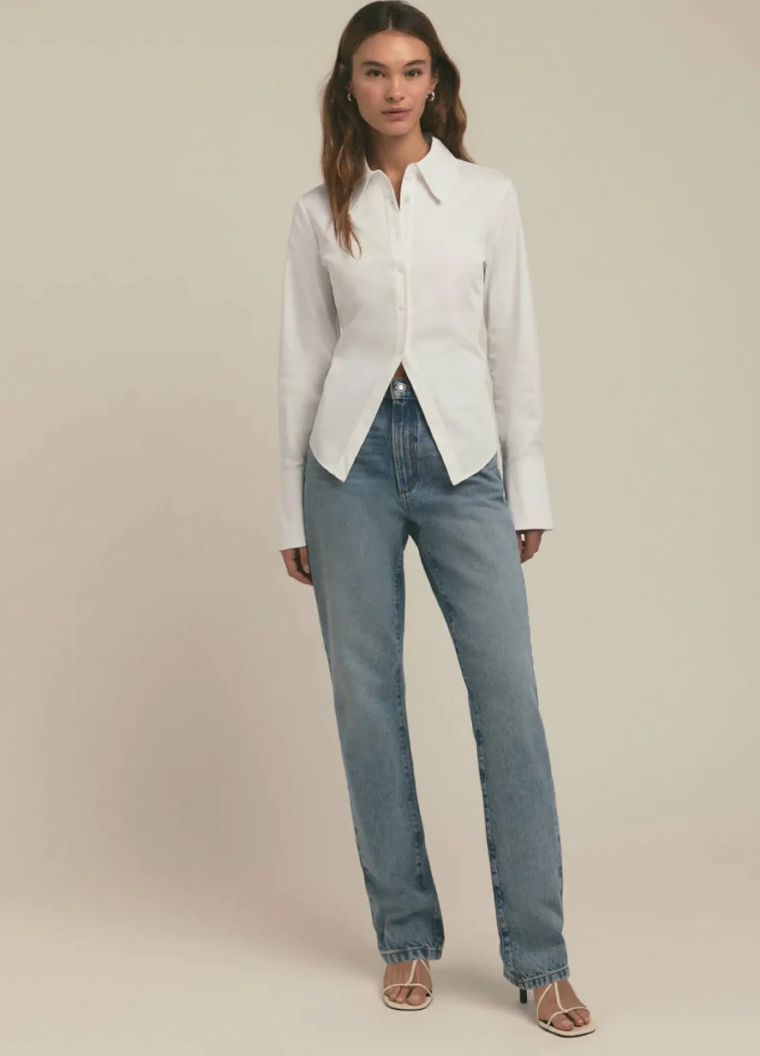 The Don't Waste Time Top Bright White