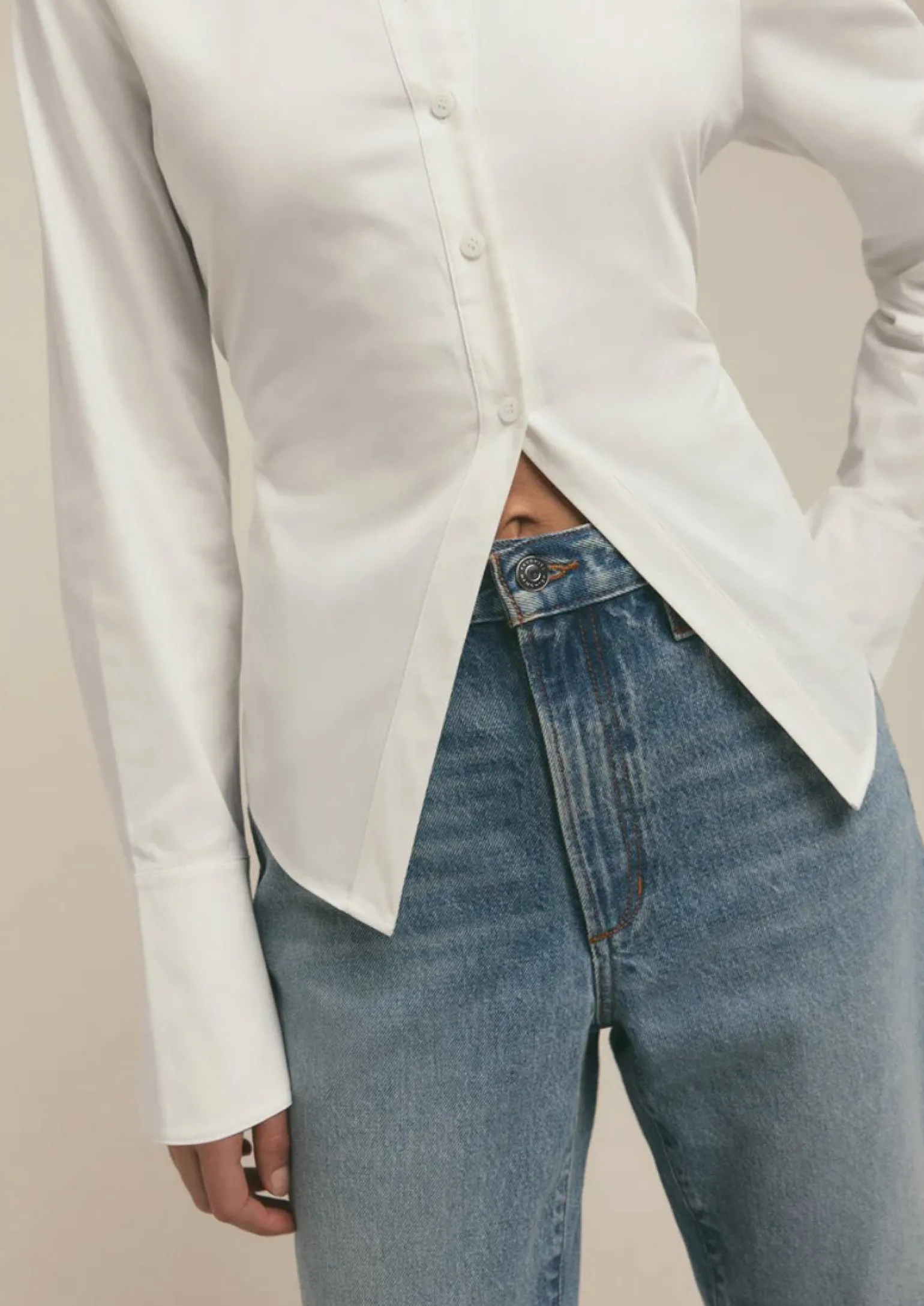 The Don't Waste Time Top Bright White