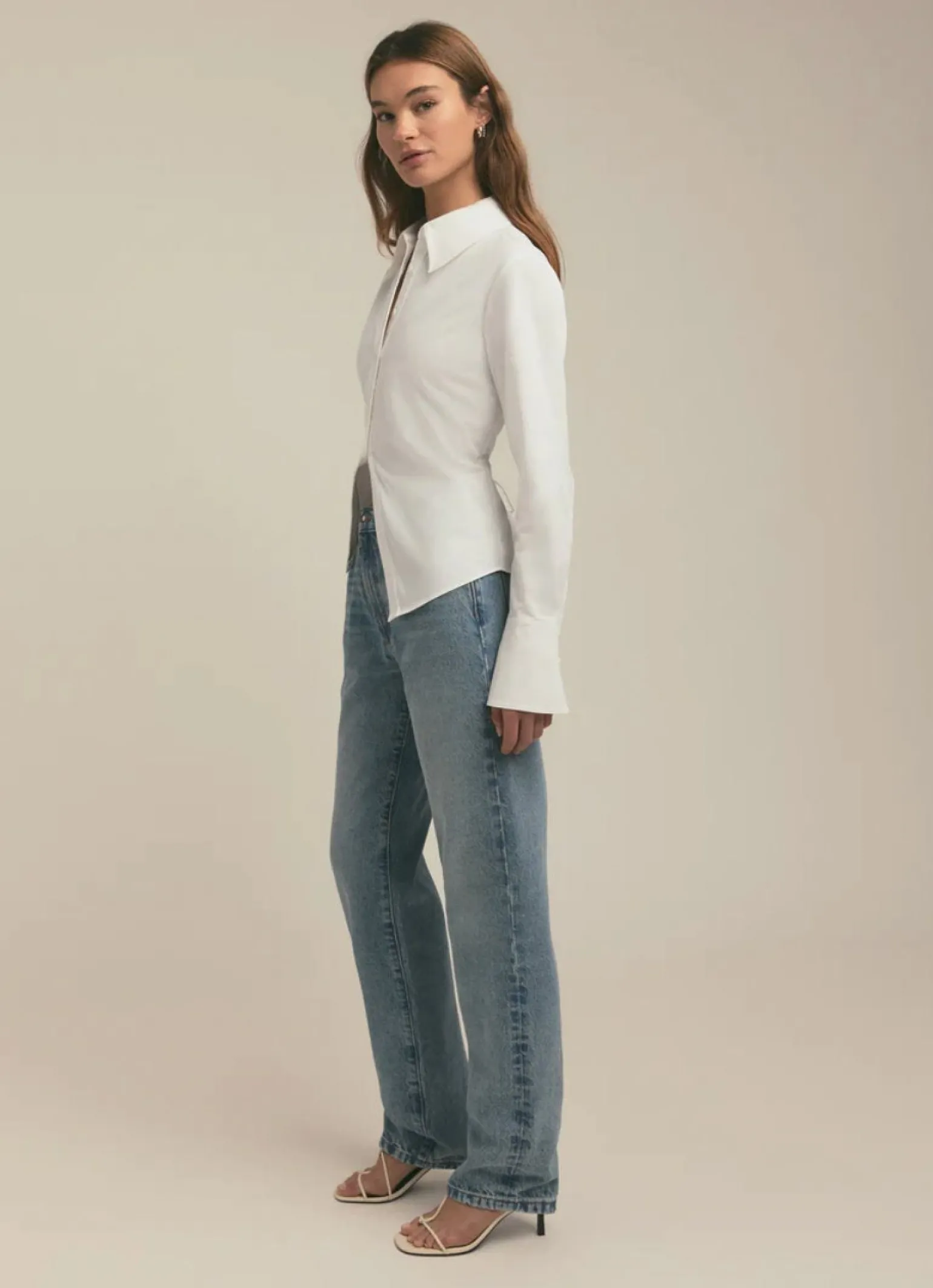 The Don't Waste Time Top Bright White