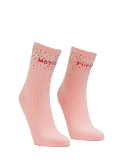 The Half Step Motherf*cker Pink with Crystals