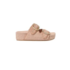 Theo Two Band Sandal Blush