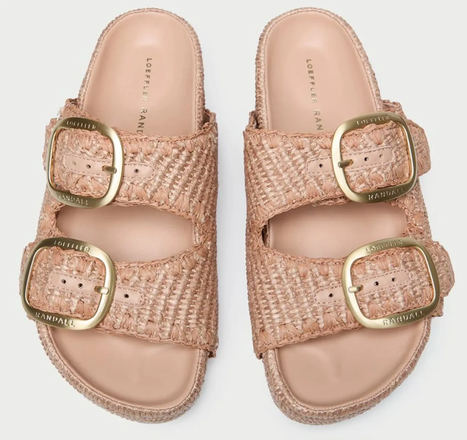 Theo Two Band Sandal Blush