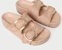 Theo Two Band Sandal Blush