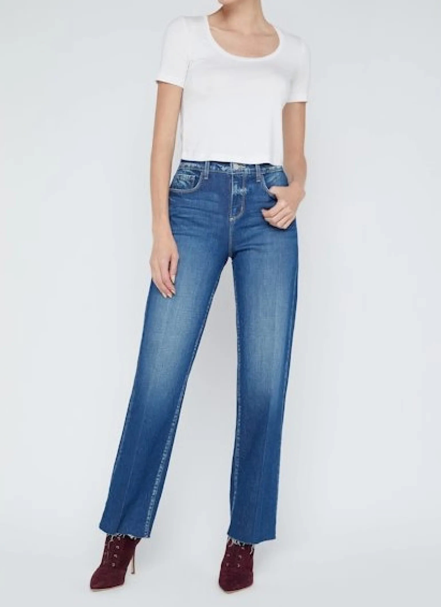 Tiana High Rise Wide Leg Ladera