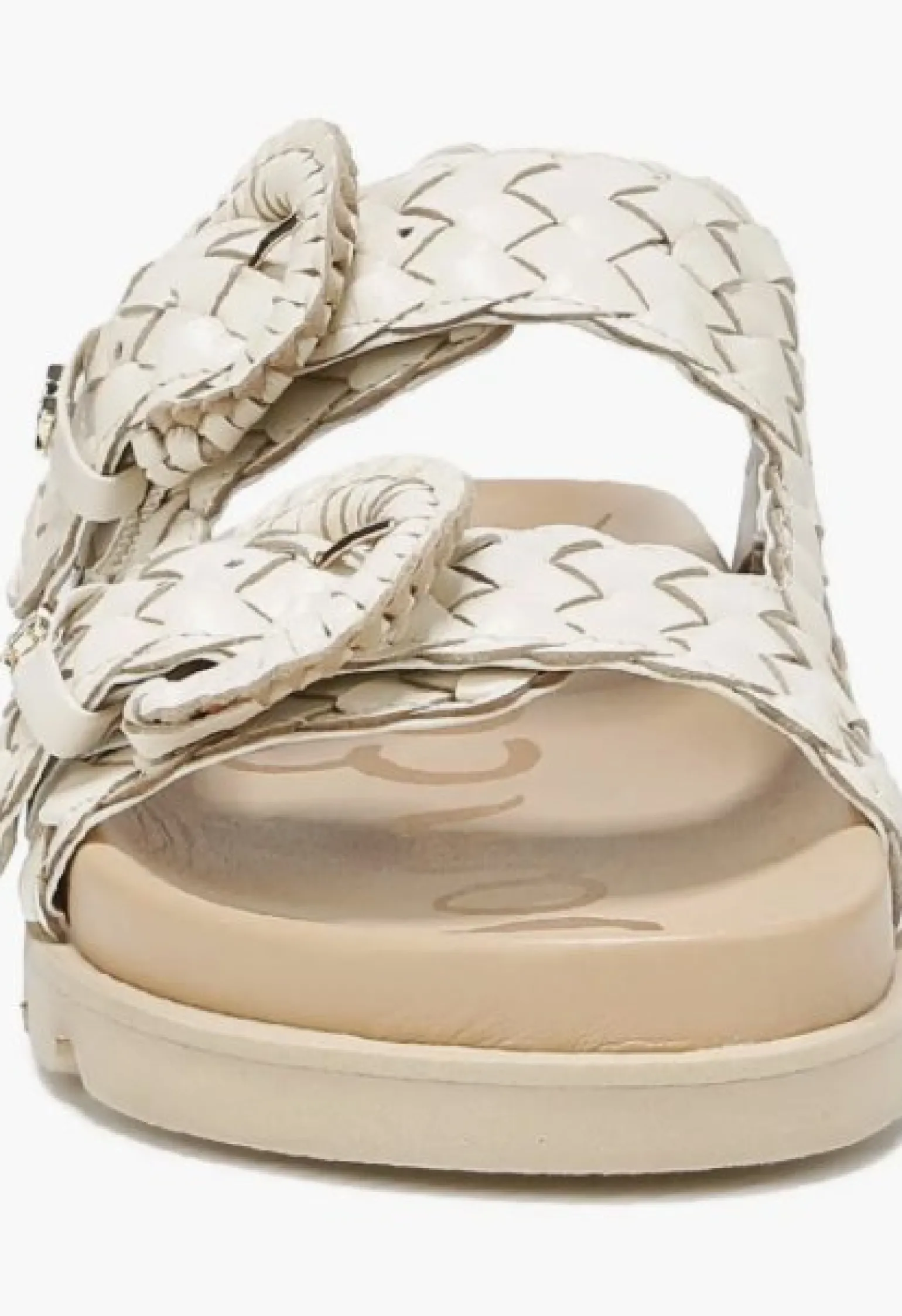 Tiffanie Slide Footbed Sandal Modern Ivory Leather