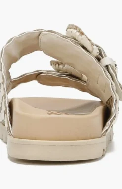 Tiffanie Slide Footbed Sandal Modern Ivory Leather
