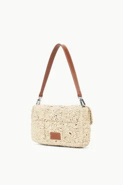 Timmy Crochet Shoulder Bag Natural
