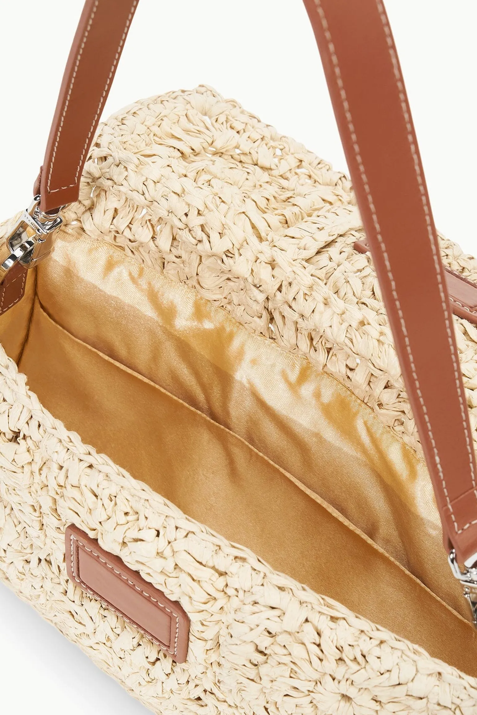 Timmy Crochet Shoulder Bag Natural
