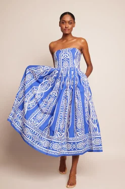 Torres Dress Rowan Cobalt