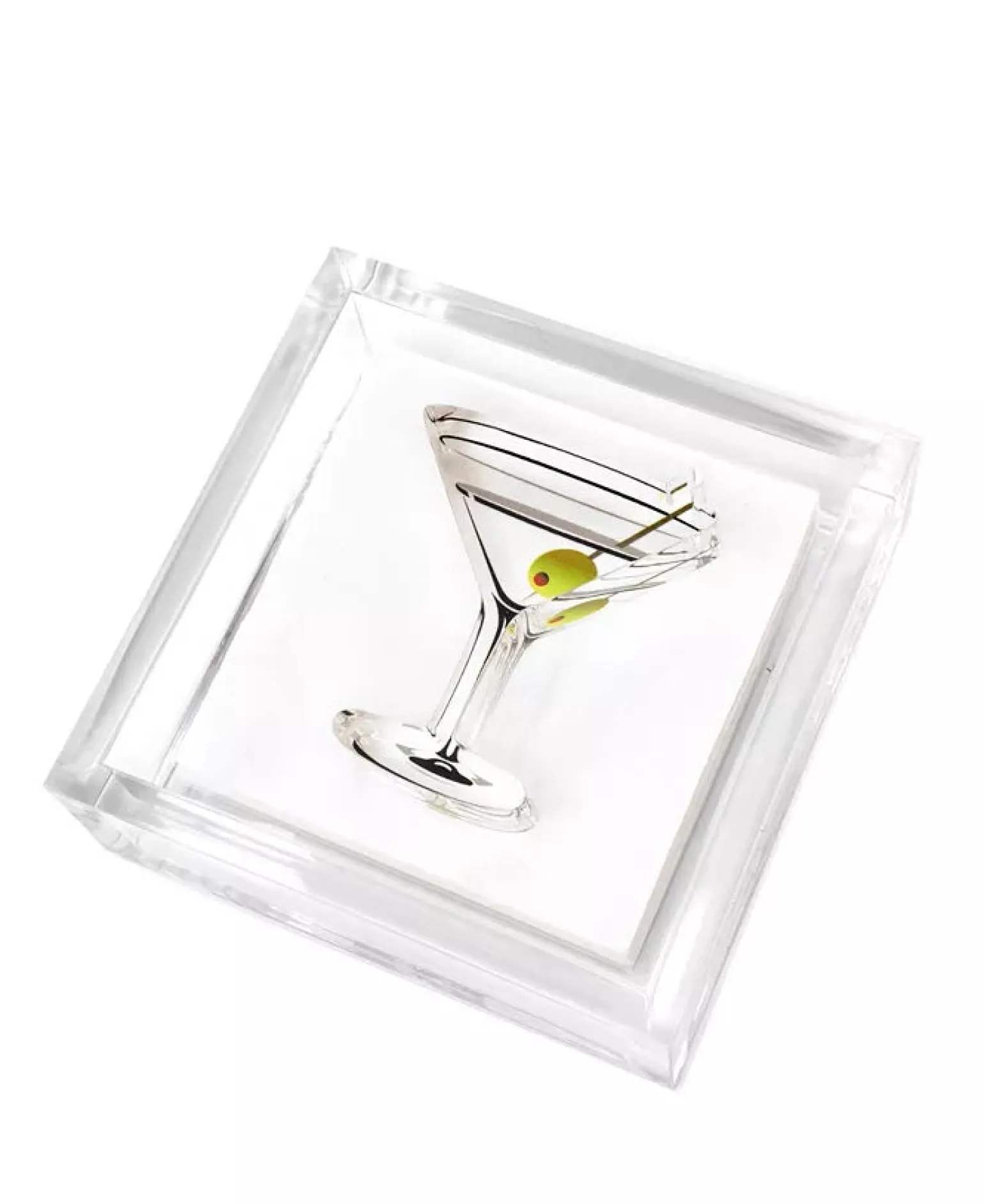 TW Cocktail Napkin Holder Martini