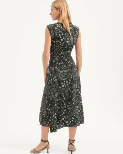 Viviana Dress Black Multi