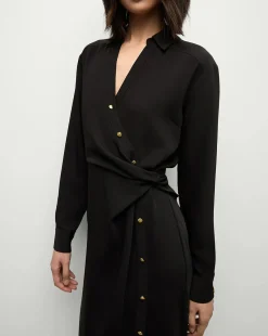 Wright Midi Dress Black