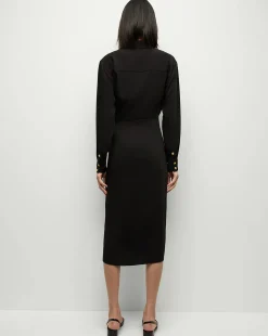 Wright Midi Dress Black