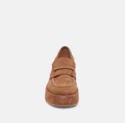 Yanni Suede Chestnut